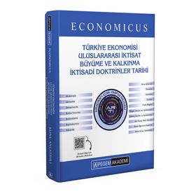 Pegem Akademi Yayıncılık KPSS A Grubu Economicus Türkiye Ekonomisi Uluslararası İktisat Büyüme ve Kalkınma İktisadi Doktri