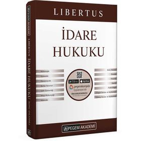 Pegem Akademi Yayıncılık KPSS A Grubu İdare Hukuku Konu Anlatımlı