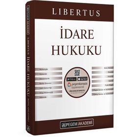 Pegem Akademi Yayıncılık KPSS A Grubu İdare Hukuku Konu Anlatımlı