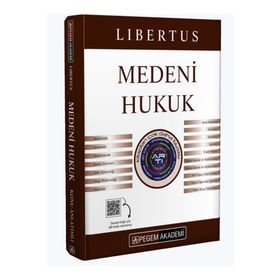 Pegem Akademi Yayıncılık KPSS A Grubu Medeni Hukuk Konu Anlatımlı
