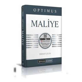 Pegem Akademi Yayıncılık Kpss A Grubu Optimus Maliye Konu Anlatımı