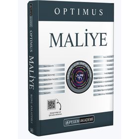 Pegem Akademi Yayıncılık Kpss A Grubu Optimus Maliye Konu Anlatımı
