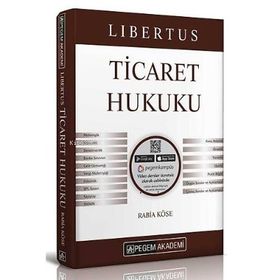 Pegem Akademi Yayıncılık Kpss A Grubu Ticaret Hukuku Konu Anlatımlı