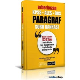 Pegem Akademi Yayıncılık Kpss Ales Dgs Ezberbozan Paragraf Soru Bankası