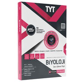Pegem Akademi Yayıncılık TYT Biyoloji Ders İşleme Föyü