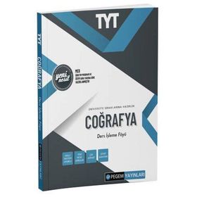 Pegem Akademi Yayıncılık TYT Coğrafya Ders İşleme Föyü
