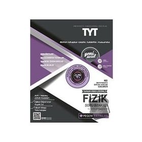Pegem Akademi Yayıncılık TYT Fizik Soru Bankası