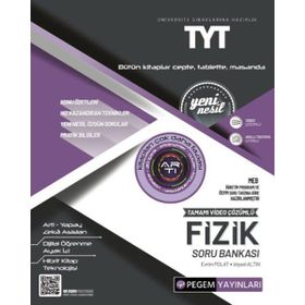 Pegem Akademi Yayıncılık TYT Fizik Soru Bankası