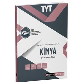 Pegem Akademi Yayıncılık TYT Kimya Ders İşleme Föyü