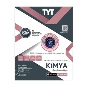 Pegem Akademi Yayıncılık TYT Kimya Ders İşleme Föyü