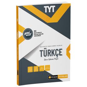 Pegem Akademi Yayıncılık TYT Türkçe Ders İşleme Föyü