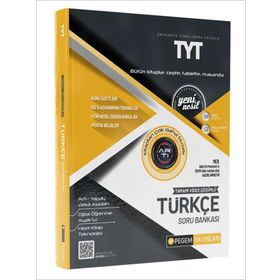 Pegem Akademi Yayıncılık TYT Türkçe Soru Bankası