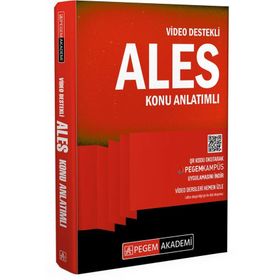 Pegem Akademi Yayınları 2024 Ales Konu Anlatımlı