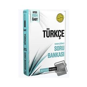Pegem Akademi Yayınları 2024 KPSS ÖABT Türkçe Tamamı Çözümlü Soru Bankası