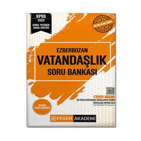 Pegem Ezberbozan Kpss Genel Yetenek Genel Kültür 2023 Vatandaşlık Soru Bankası
