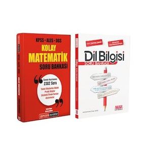Pegem Ezberbozan Matematik ve Akm Dil Bilgisi Soru Bankası Seti 2 Kitap