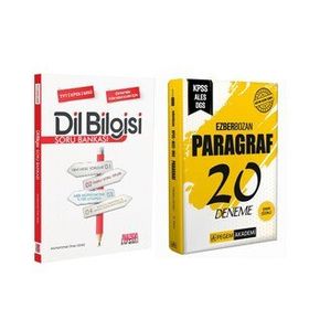 Pegem KPSS Ezberbozan Paragraf Deneme ve AKM Dil Bilgisi Soru Bankası Seti 2 Kitap