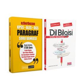Pegem KPSS Ezberbozan Paragraf Deneme ve AKM Dil Bilgisi Soru Bankası Seti 2 Kitap