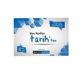 Pegem Yayınları 2018 KPSS Kim Korkar Tarihten Ders Notları