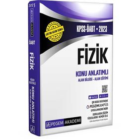 Pegem Yayınları 2023 KPSS ÖABT Fizik Konu Anlatımlı