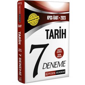 Pegem Yayınları 2023 KPSS ÖABT Tarih Öğretmenliği 7 Deneme