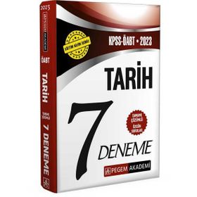 Pegem Yayınları 2023 KPSS ÖABT Tarih Öğretmenliği 7 Deneme