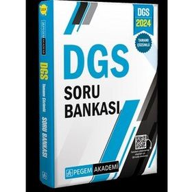 Pegem Yayınları 2024 DGS Tamamı Çözümlü Soru Bankası