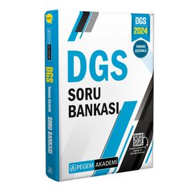 Pegem Yayınları 2024 DGS Tamamı Çözümlü Soru Bankası
