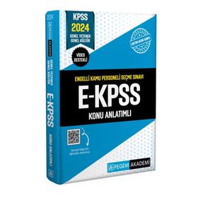 Pegem Yayınları - 2024 E-KPSS Konu Anlatımlı Pegem Yayınları
