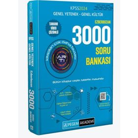 Pegem Yayınları 2024 Ezberbozan KPSS Genel Yetenek Genel Kültür Türkçe Soru Bankası