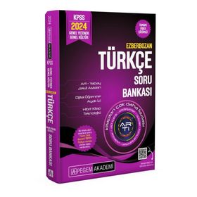 Pegem Yayınları 2024 Ezberbozan KPSS Genel Yetenek Genel Kültür Türkçe Soru Bankası