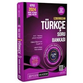 Pegem Yayınları 2024 Ezberbozan KPSS Genel Yetenek Genel Kültür Türkçe Soru Bankası