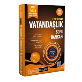 Pegem Yayınları 2024 Ezberbozan KPSS Genel Yetenek Genel Kültür Vatandaşlık Soru Bankası