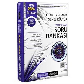 Pegem Yayınları 2024 KPSS Genel Yetenek Genel Kültür Ön Lisans Ezberbozan Soru Bankası