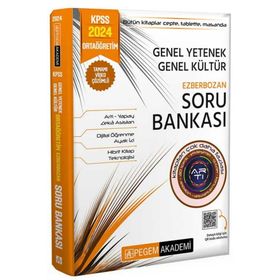 Pegem Yayınları 2024 KPSS Genel Yetenek Genel Kültür Ortaöğretim Ezberbozan Soru Bankası