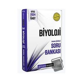 Pegem Yayınları 2024 KPSS ÖABT Biyoloji Tamamı Çözümlü Soru Bankası