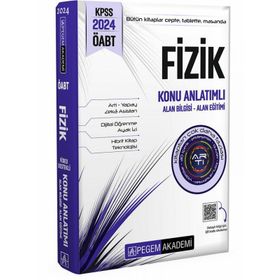 Pegem Yayınları 2024 KPSS ÖABT Fizik Konu Anlatımlı