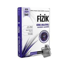 Pegem Yayınları 2024 KPSS ÖABT Fizik Konu Anlatımlı