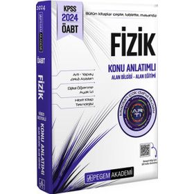 Pegem Yayınları 2024 KPSS ÖABT Fizik Konu Anlatımlı