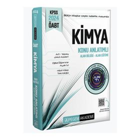 Pegem Yayınları 2024 KPSS ÖABT Kimya Konu Anlatımlı