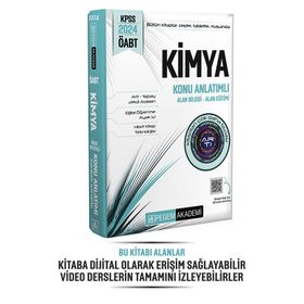 Pegem Yayınları 2024 KPSS ÖABT Kimya Konu Anlatımlı