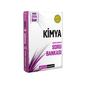 Pegem Yayınları 2024 KPSS ÖABT Kimya Tamamı Çözümlü Soru Bankası