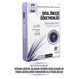 Pegem Yayinlari 2024 Kpss Oabt Okul Oncesi Ögretmenligi Konu Anlatimli
