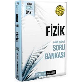 Pegem Yayınları - 2024 ÖABT Fizik Öğretmenliği Soru Bankası