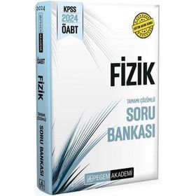 Pegem Yayınları - 2024 ÖABT Fizik Öğretmenliği Soru Bankası