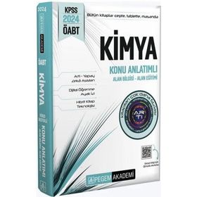 Pegem Yayınları - 2024 ÖABT Kimya Öğretmenliği Konu Anlatımlı