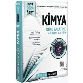 Pegem Yayınları - 2024 ÖABT Kimya Öğretmenliği Konu Anlatımlı