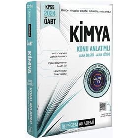 Pegem Yayınları - 2024 ÖABT Kimya Öğretmenliği Konu Anlatımlı