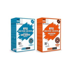Pegem Yayınları 2026 11 Kitap KPSS Genel Yetenek Genel Kültür Ön Lisans Konu Anlatımlı Soru Bankası Modüler Set
