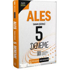 Pegem Yayınları - 2026 ALES Tamamı Çözümlü 5 Deneme